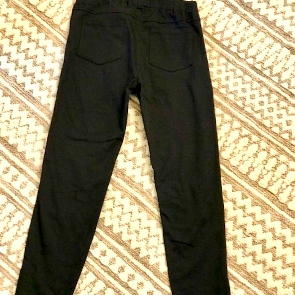 ✴️LAST ONE✴️ SMALL WOMEN'S BLACK MOTO PANTS - Picture 6 of 15